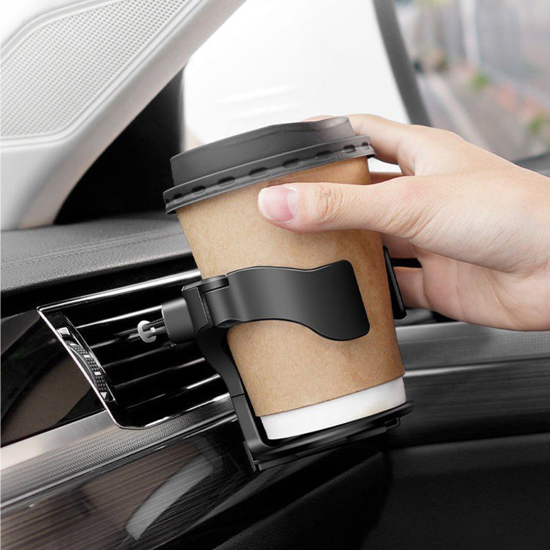 Car Air Vent Cup Holder - Clip-On Drink Mount
